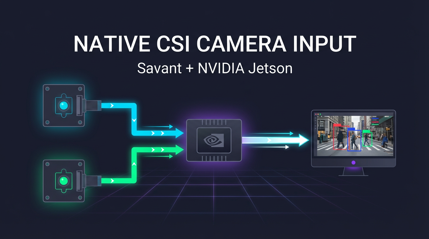 Native CSI Camera Input for Savant on NVIDIA Jetson