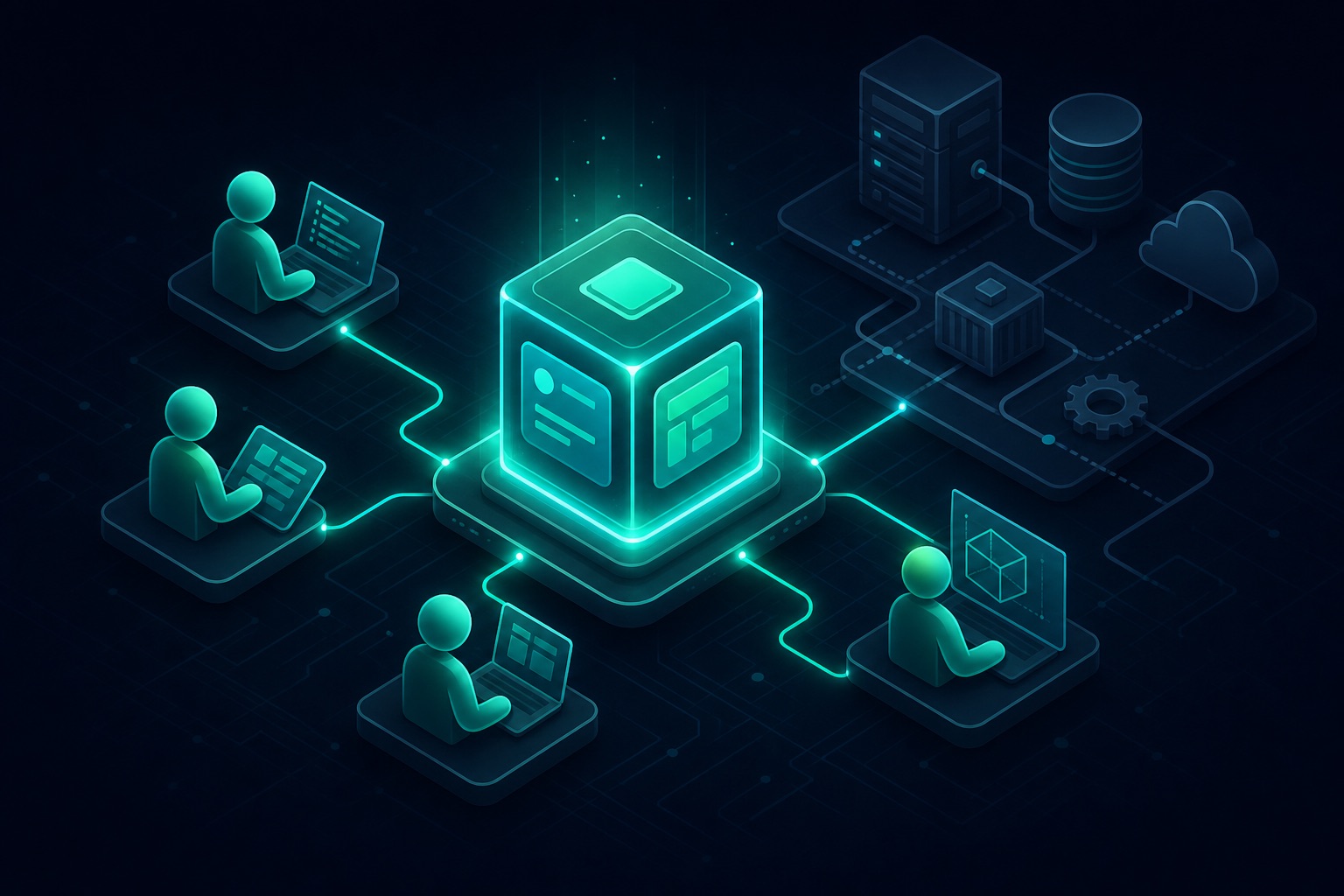 A team focused on building the product, not infrastructure