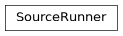 Inheritance diagram of SourceRunner