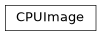 Inheritance diagram of CPUImage