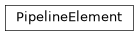 Inheritance diagram of PipelineElement